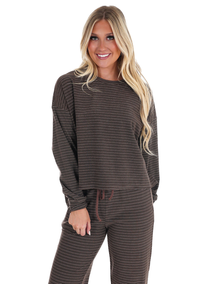 Sweet and Certain Stripe Top