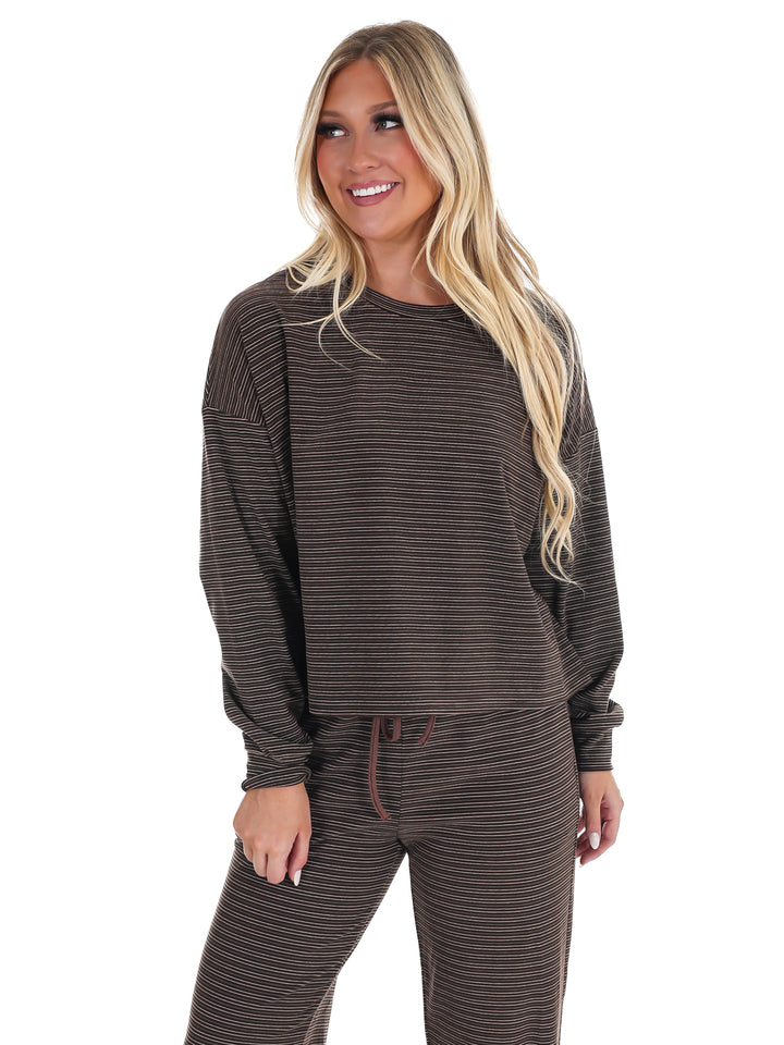 Sweet and Certain Stripe Top