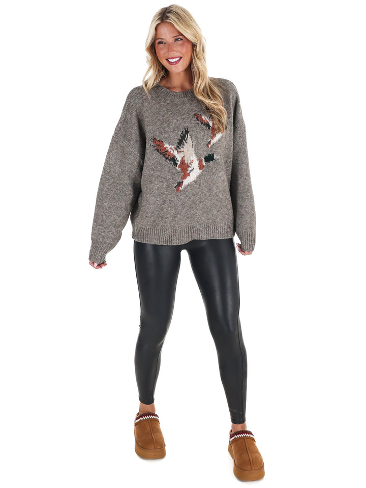 Flying Duck Knit Sweater