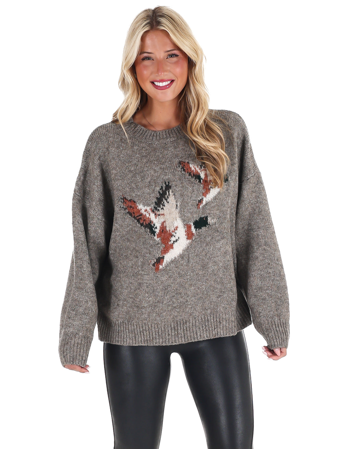 Flying Duck Knit Sweater