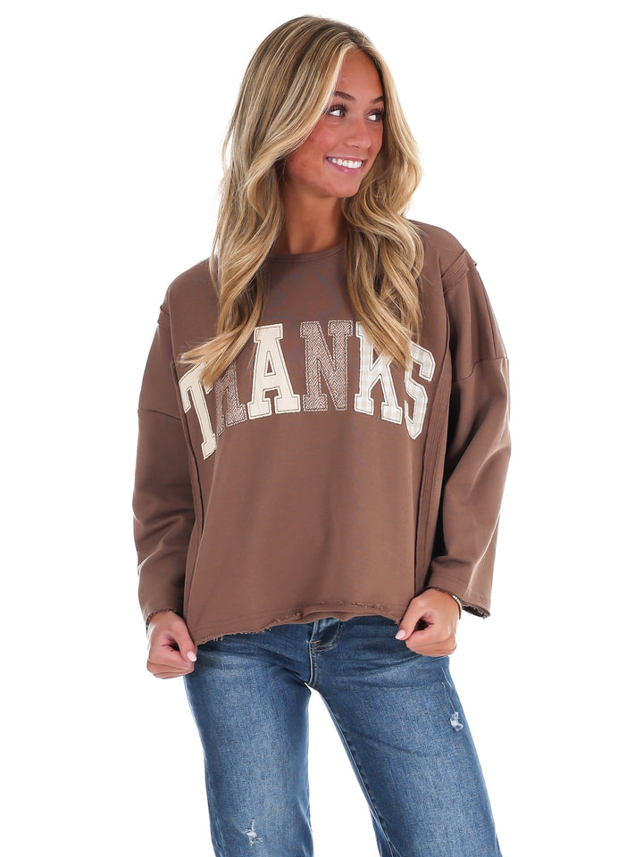 Giving Thanks Cropped Top