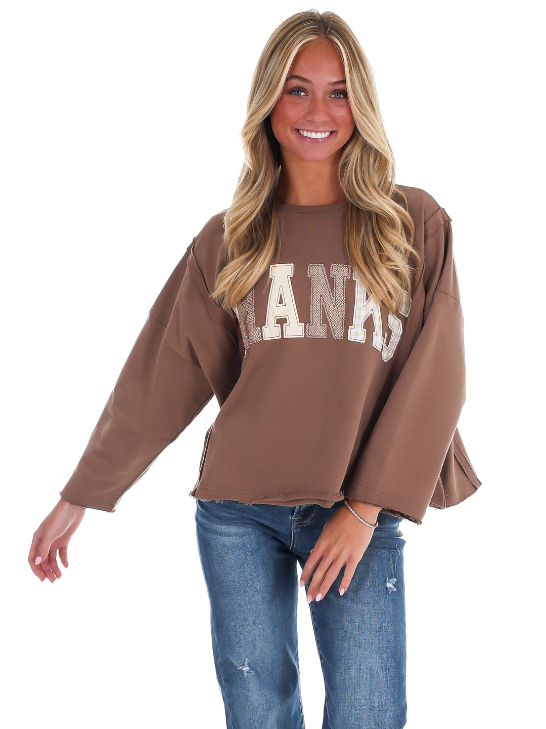 Giving Thanks Cropped Top