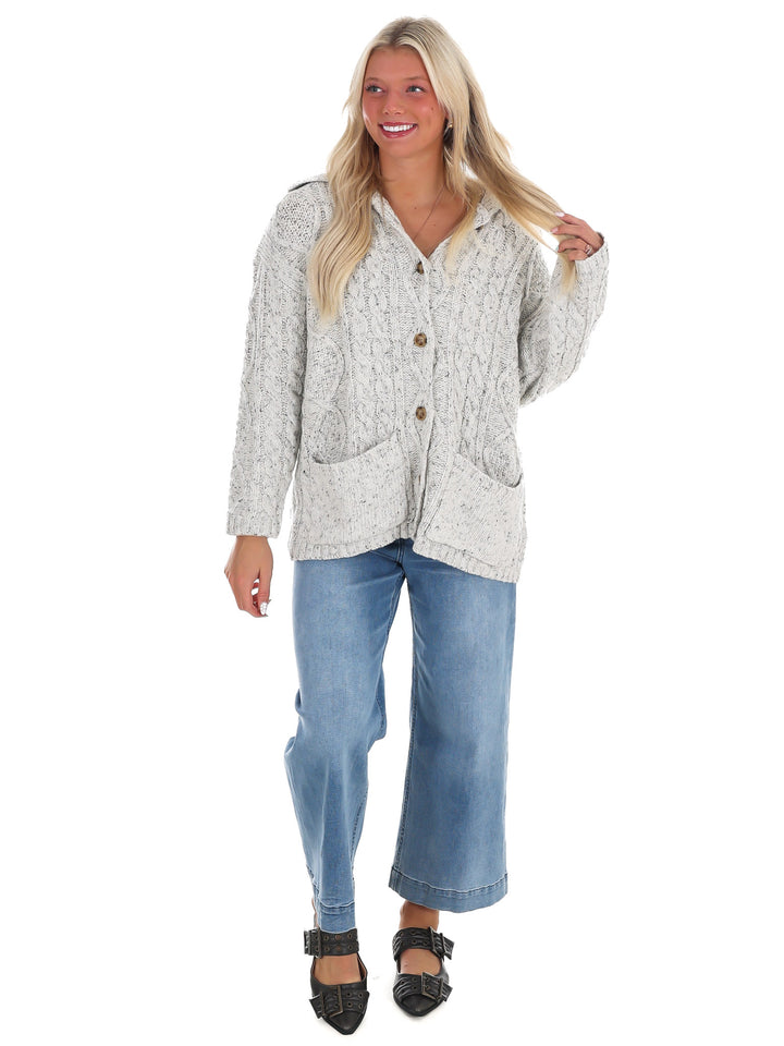 Fireside Layers Oversized Cardigan