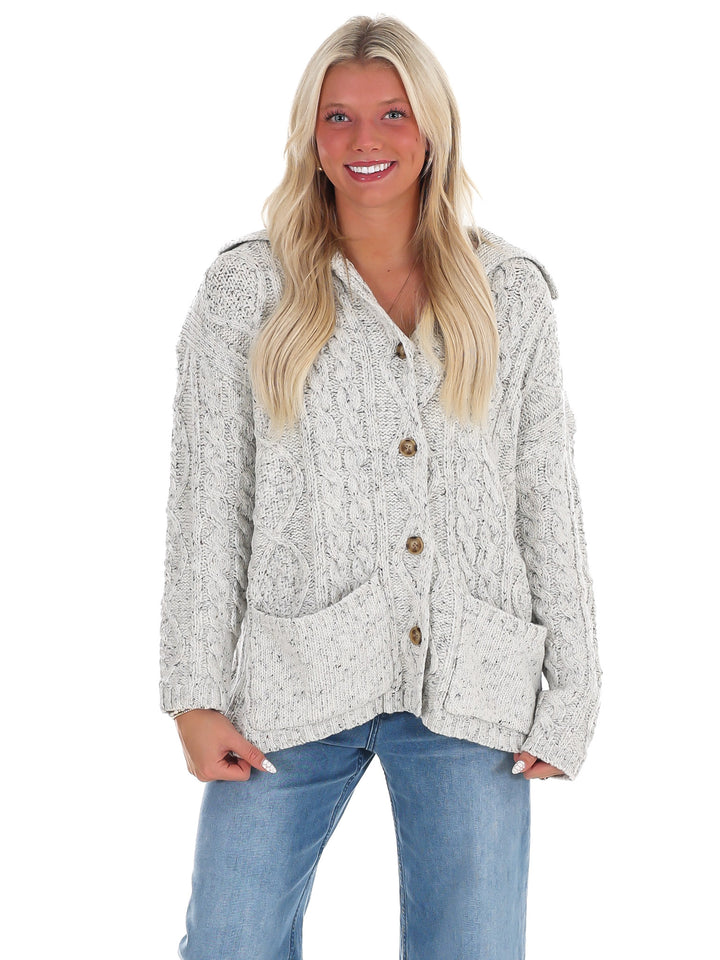 Fireside Layers Oversized Cardigan