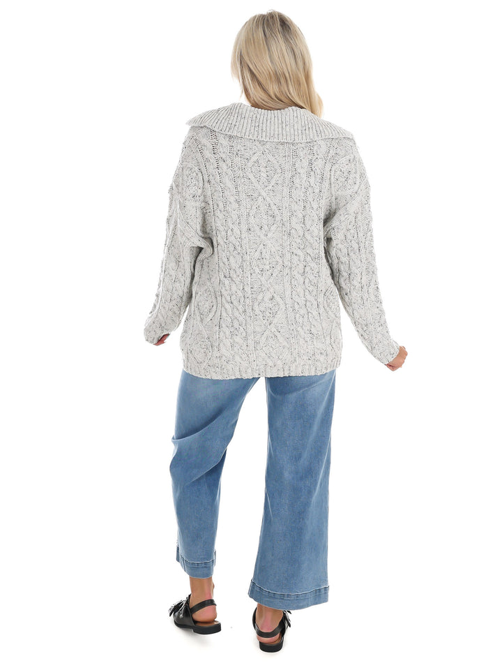 Fireside Layers Oversized Cardigan