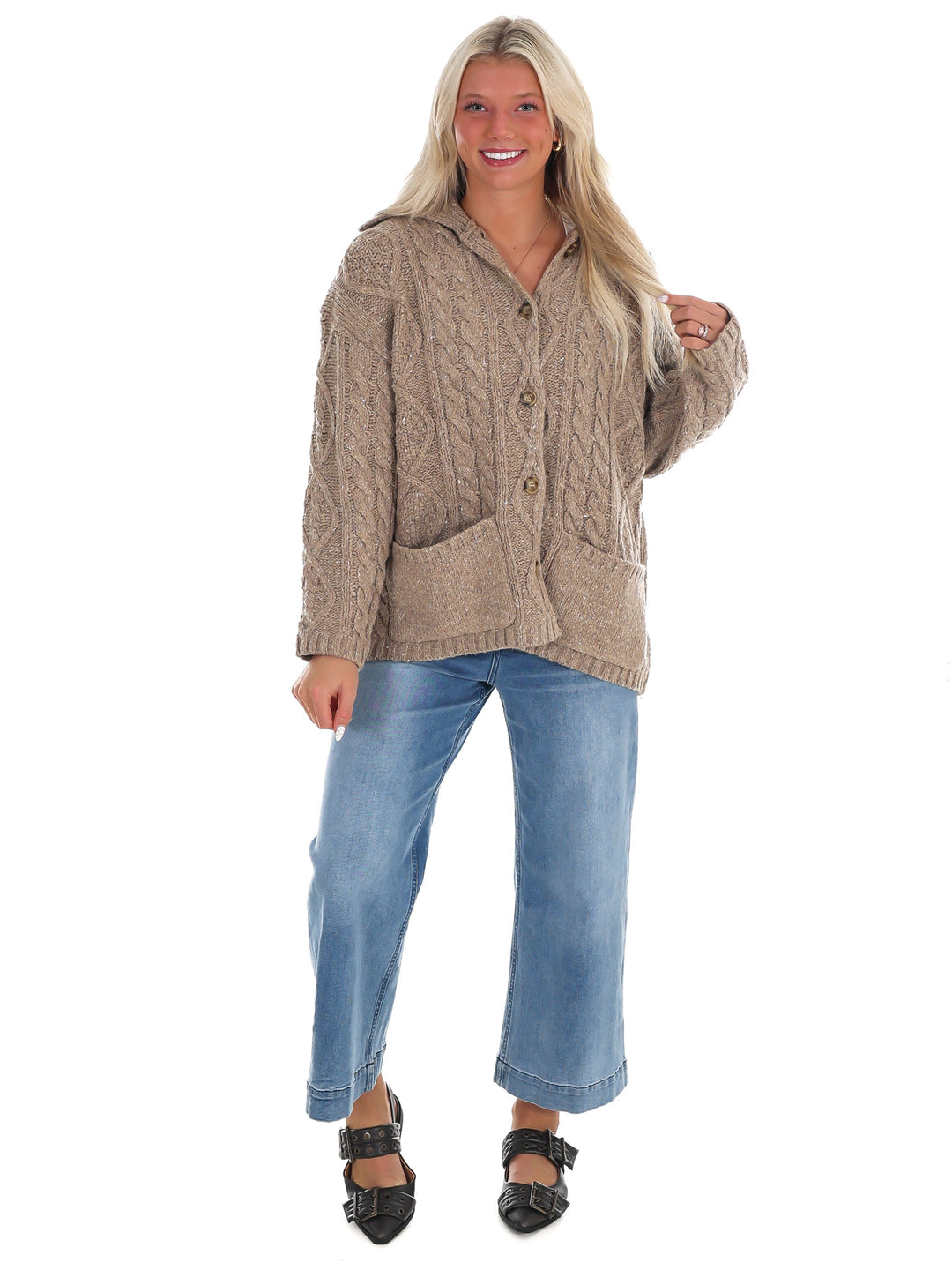 Fireside Layers Oversized Cardigan