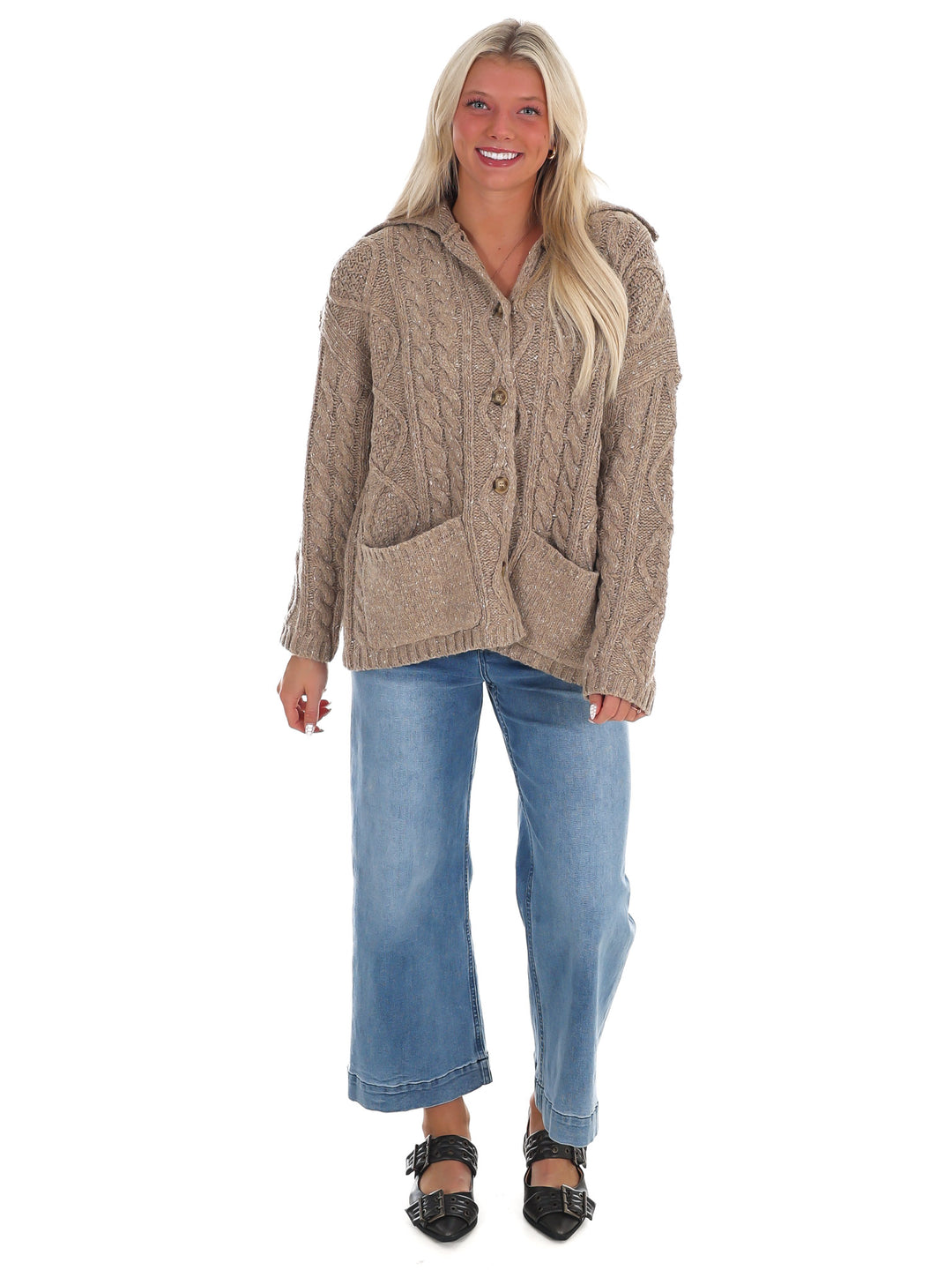 Fireside Layers Oversized Cardigan