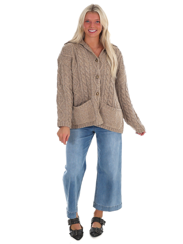 Fireside Layers Oversized Cardigan