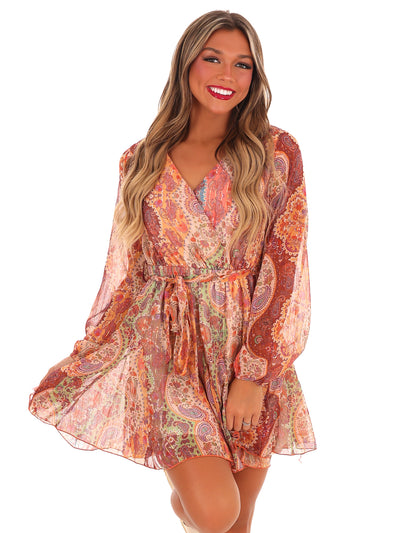 Fashion Forward Paisley Dress