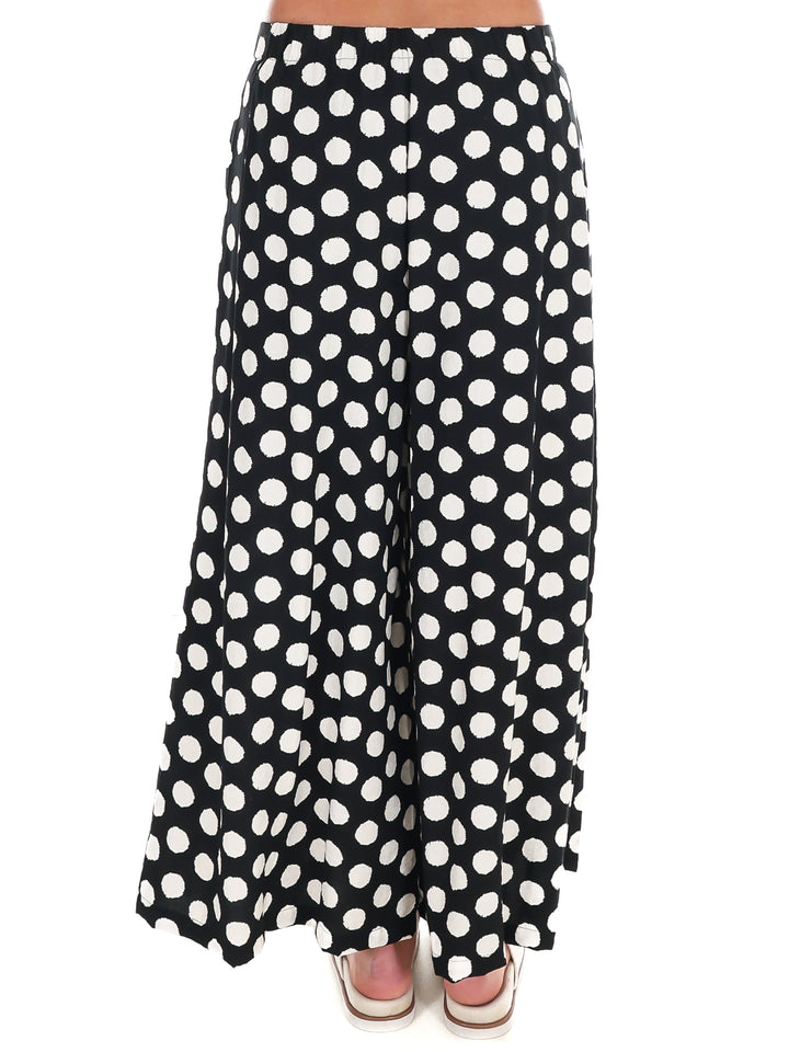 Playful Polka Wide Leg Pants