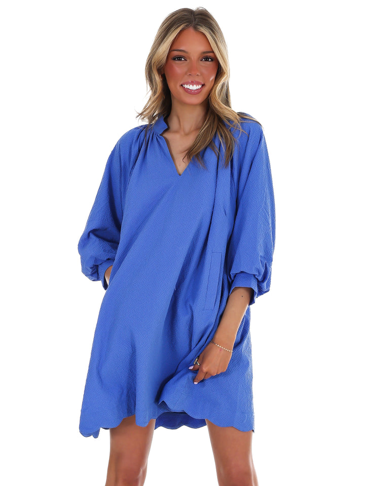 Keepsake Textured Mini Dress