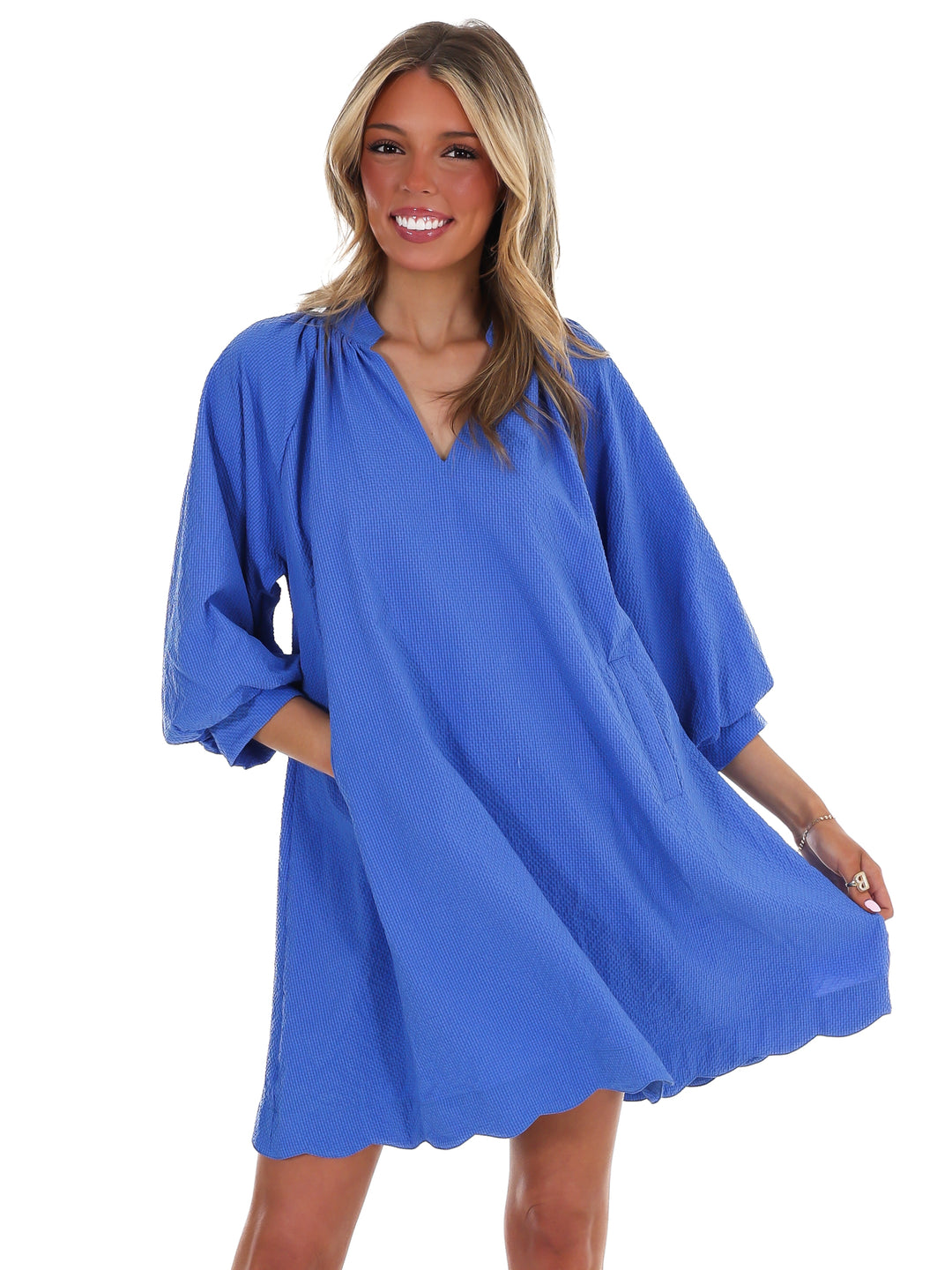 Keepsake Textured Mini Dress