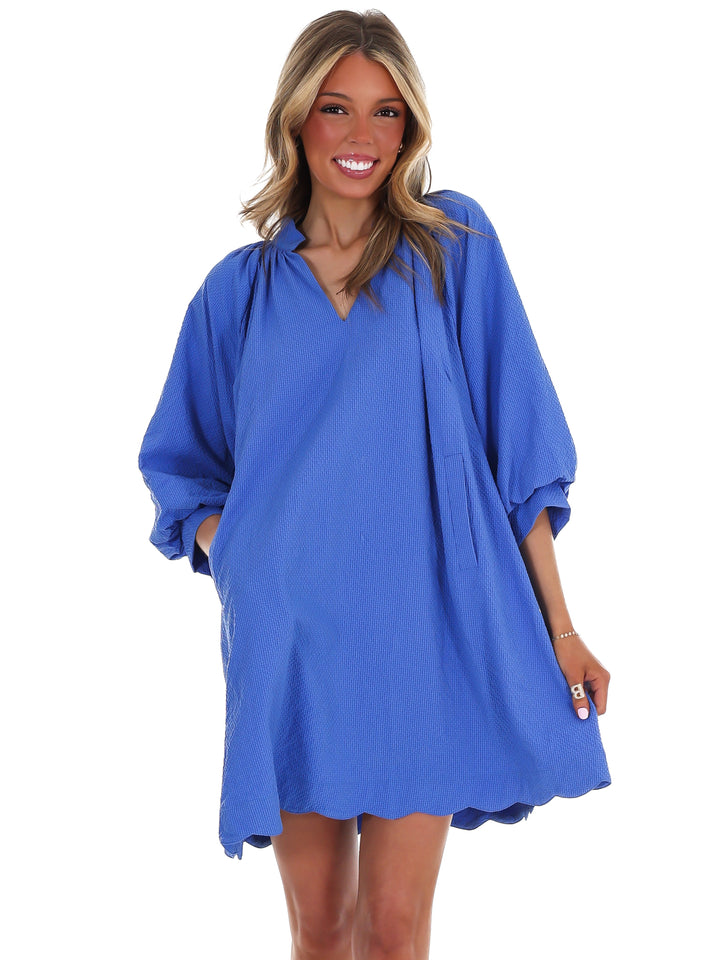 Keepsake Textured Mini Dress