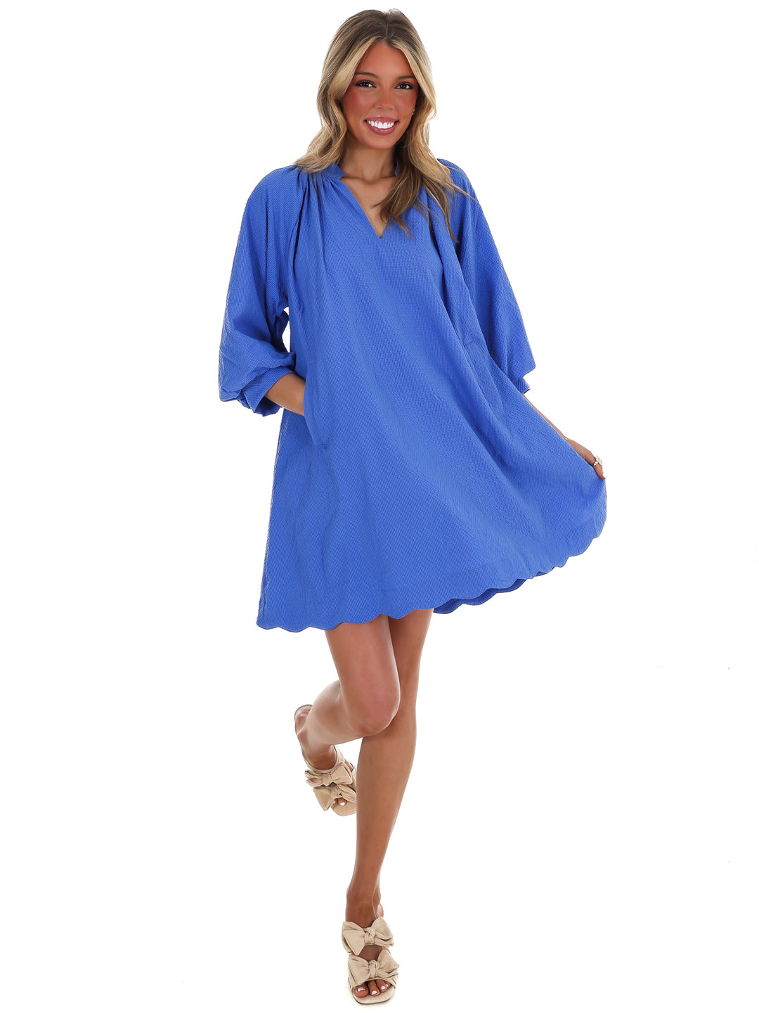 Keepsake Textured Mini Dress