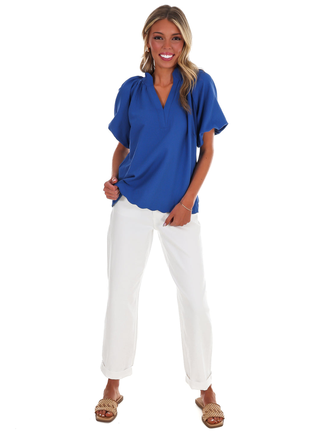 Easy Daydream Textured Top