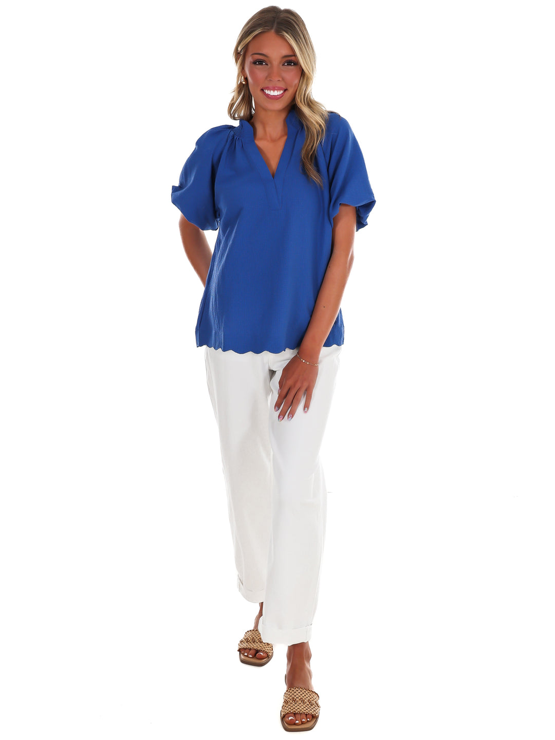 Easy Daydream Textured Top