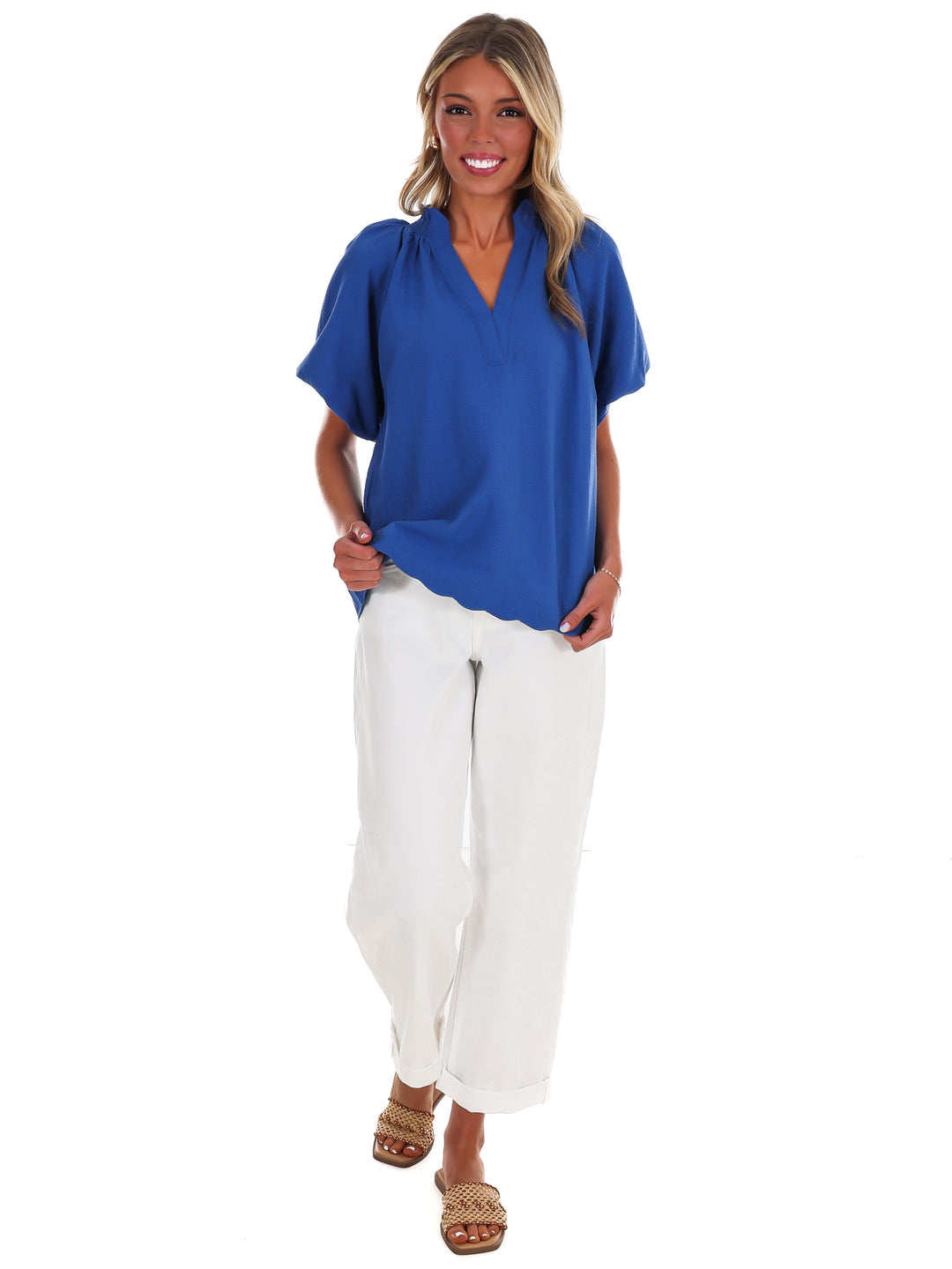Easy Daydream Textured Top