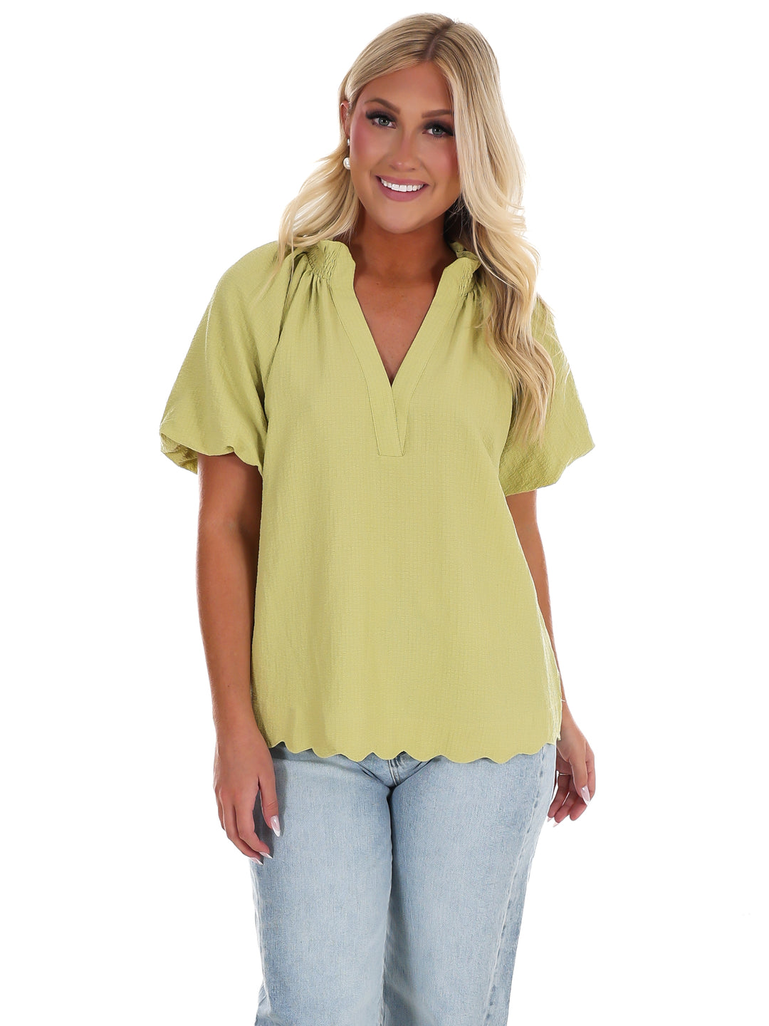 Easy Daydream Textured Top
