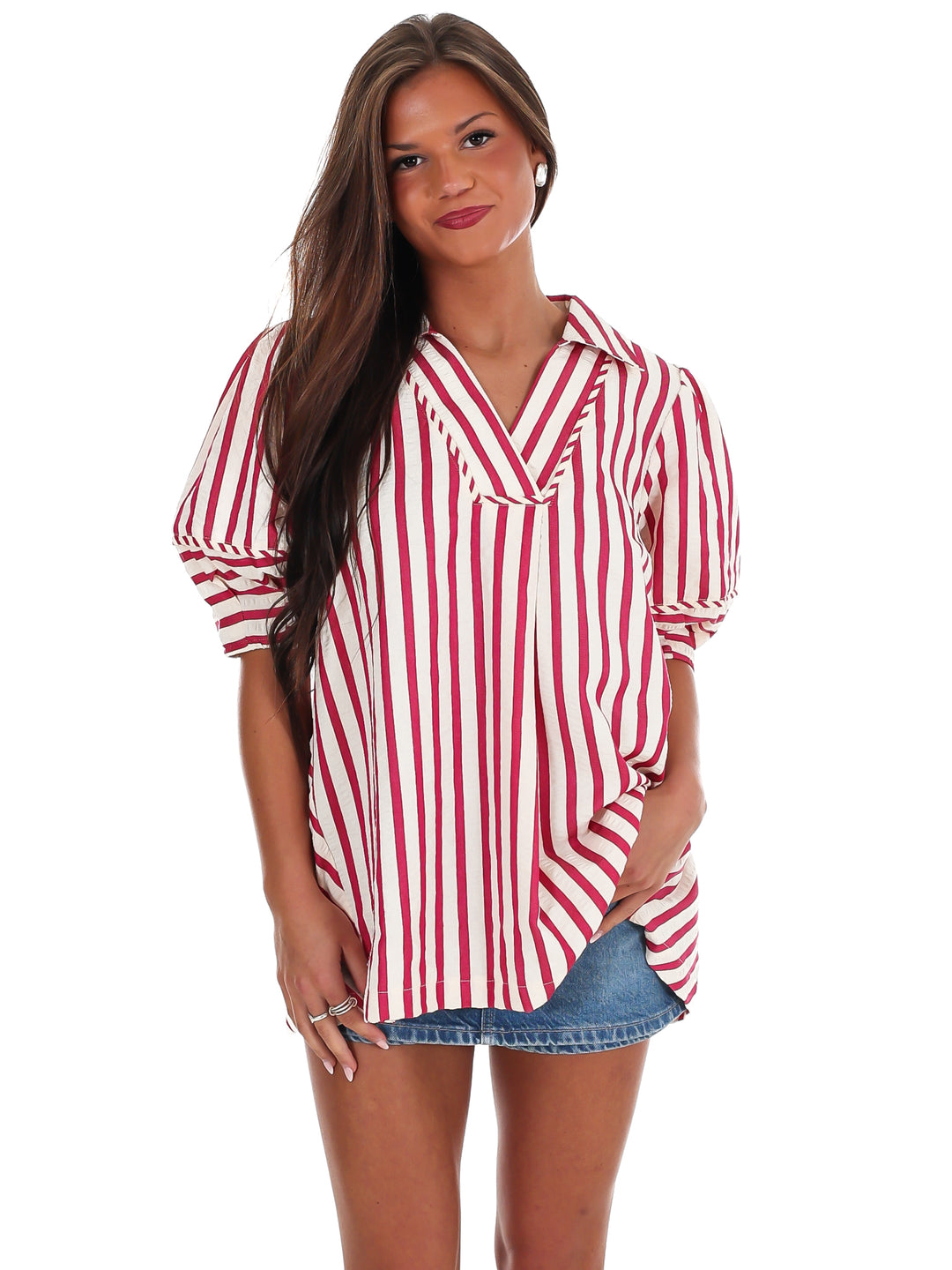 Easy Tide Stripe Top