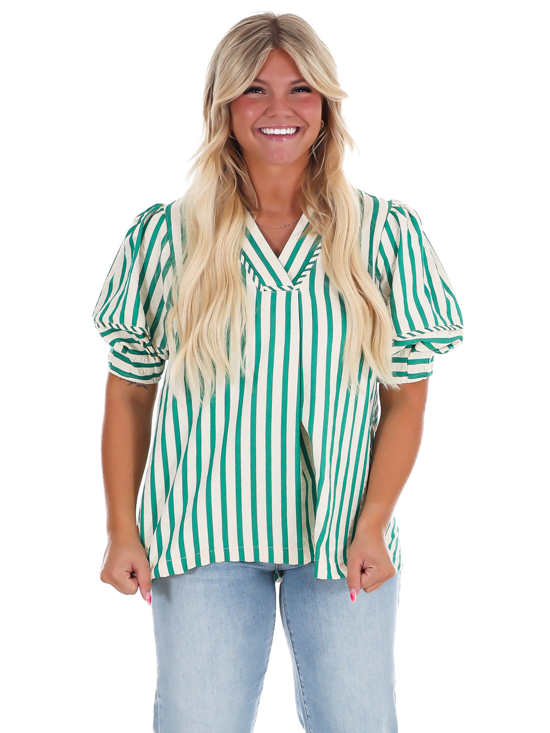 Easy Tide Stripe Top