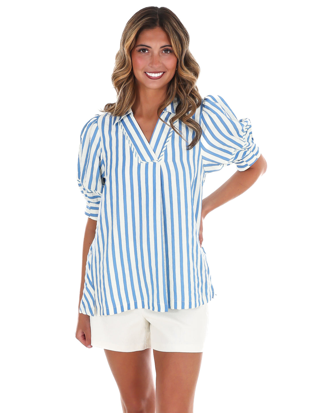 Easy Tide Stripe Top