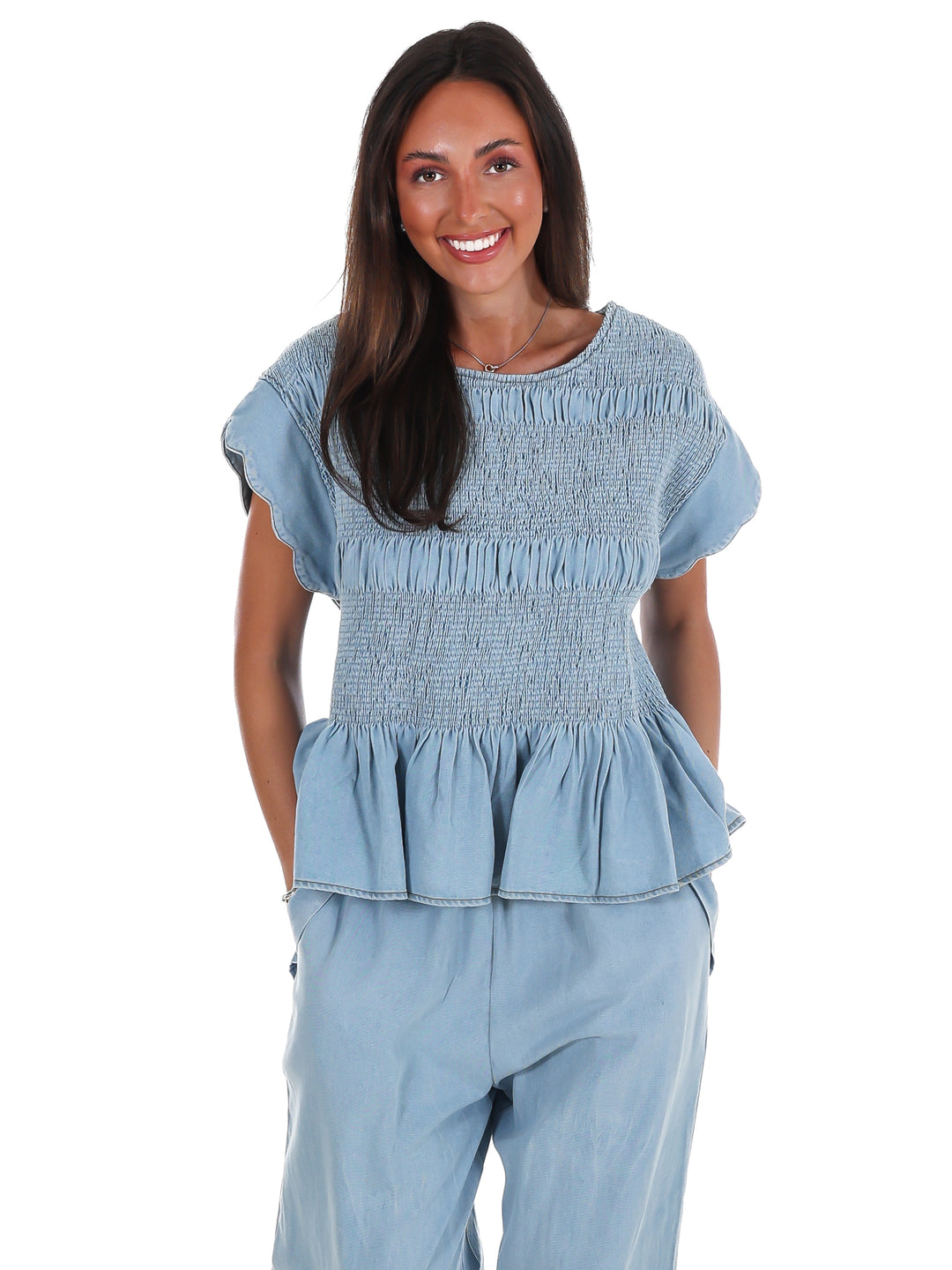 Sweet Southern Denim Top
