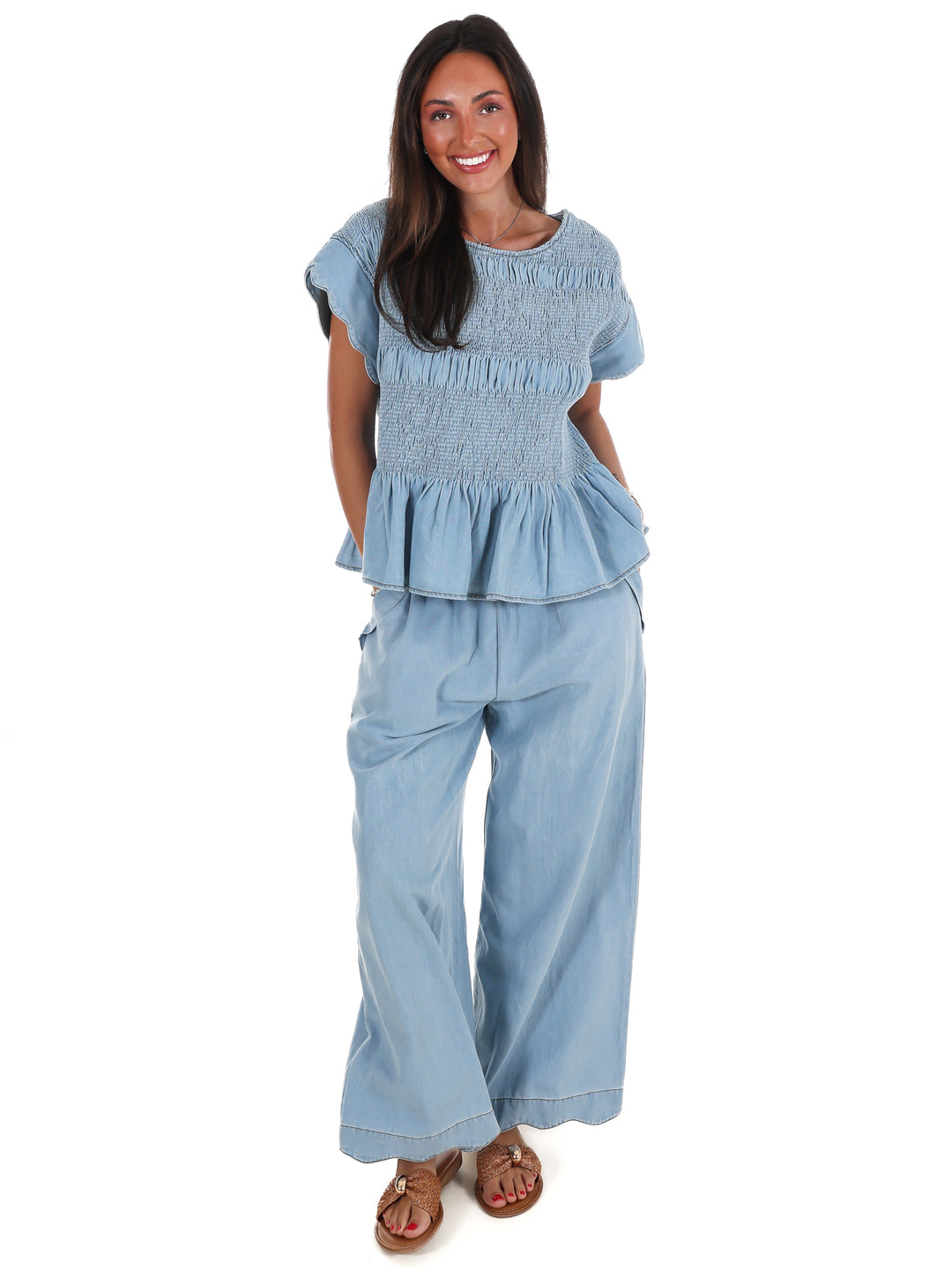 Sweet Southern Denim Top