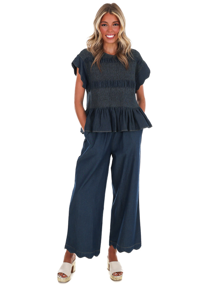 Sweet Southern Denim Top