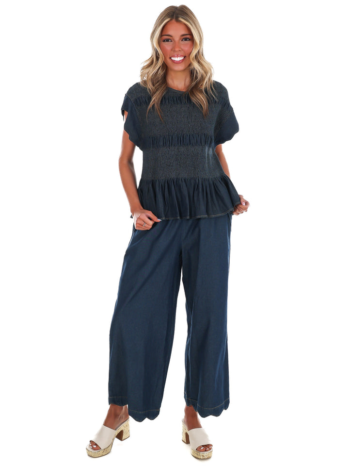 Sweet Southern Denim Top
