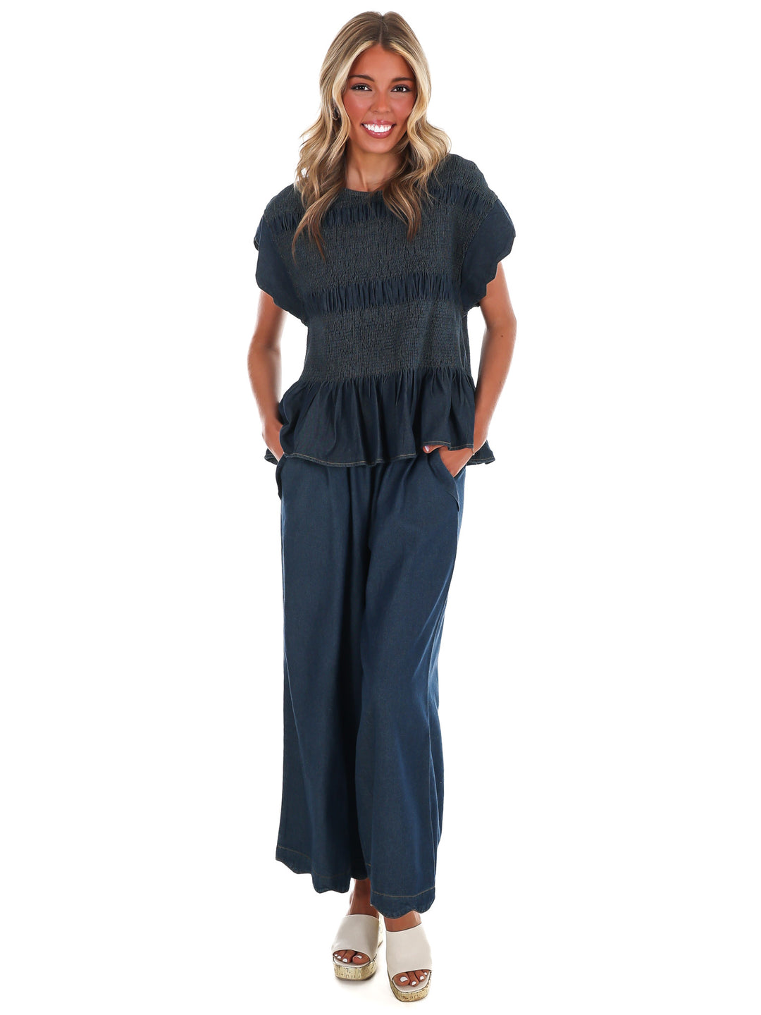 Sweet Southern Denim Top