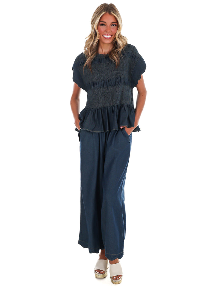Sweet Southern Denim Top