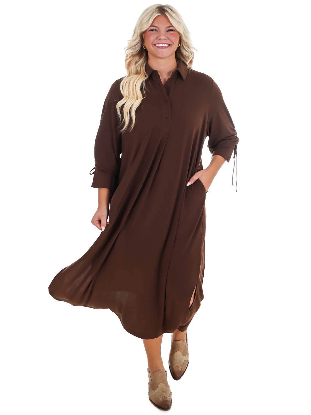 Sunday Stroll Midi Dress