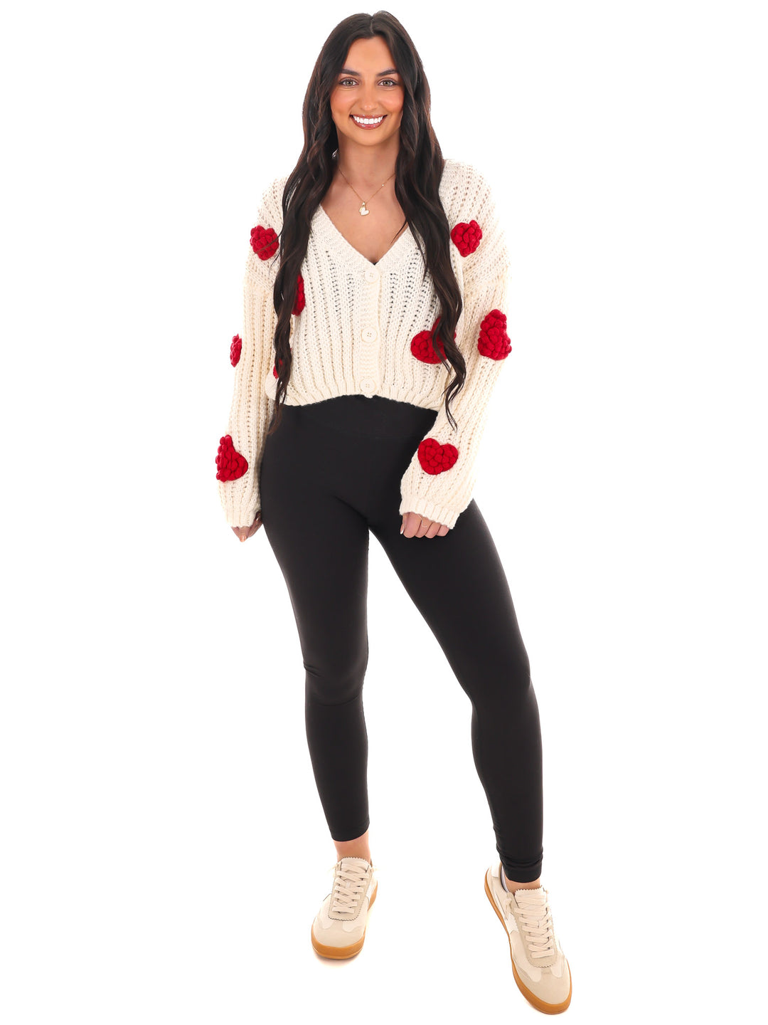 Sweetheart Knit Cardigan