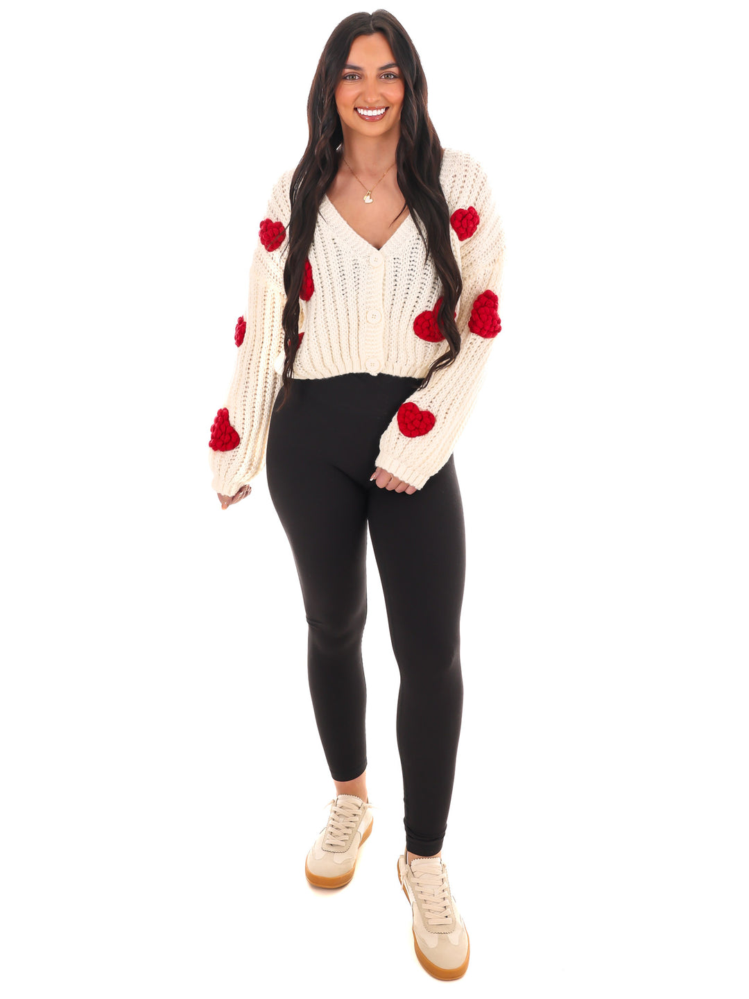 Sweetheart Knit Cardigan