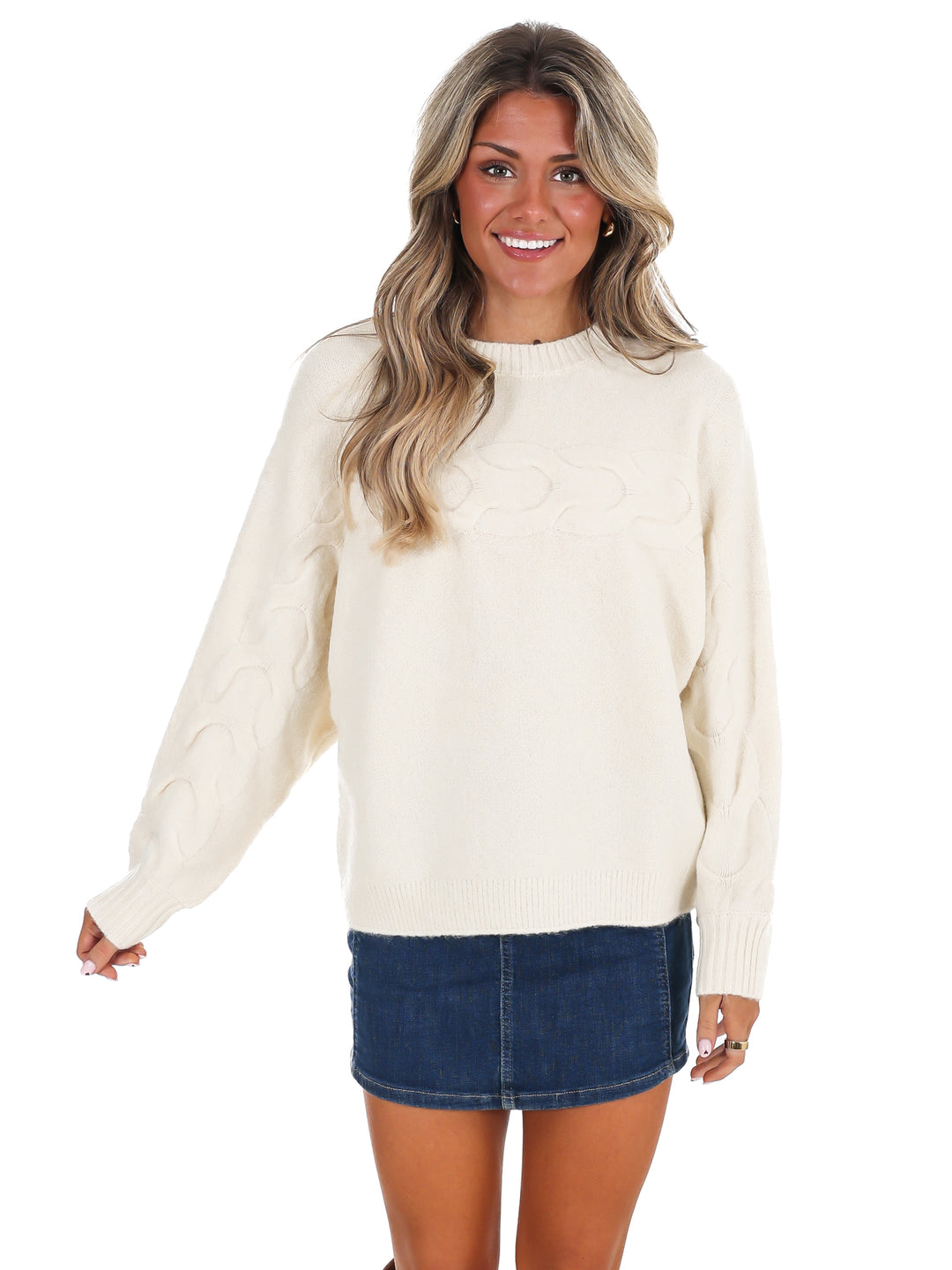 The Briar Cable Knit Sweater