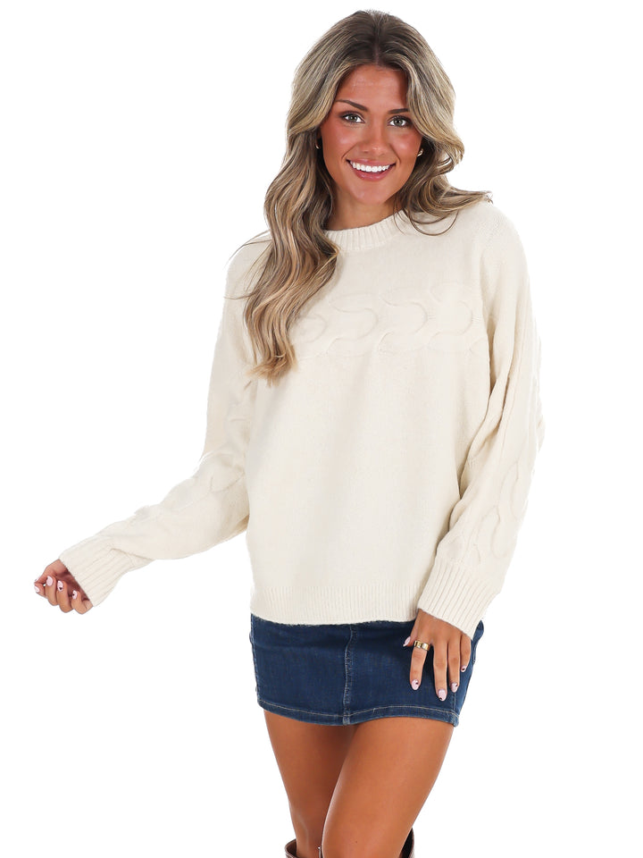 The Briar Cable Knit Sweater