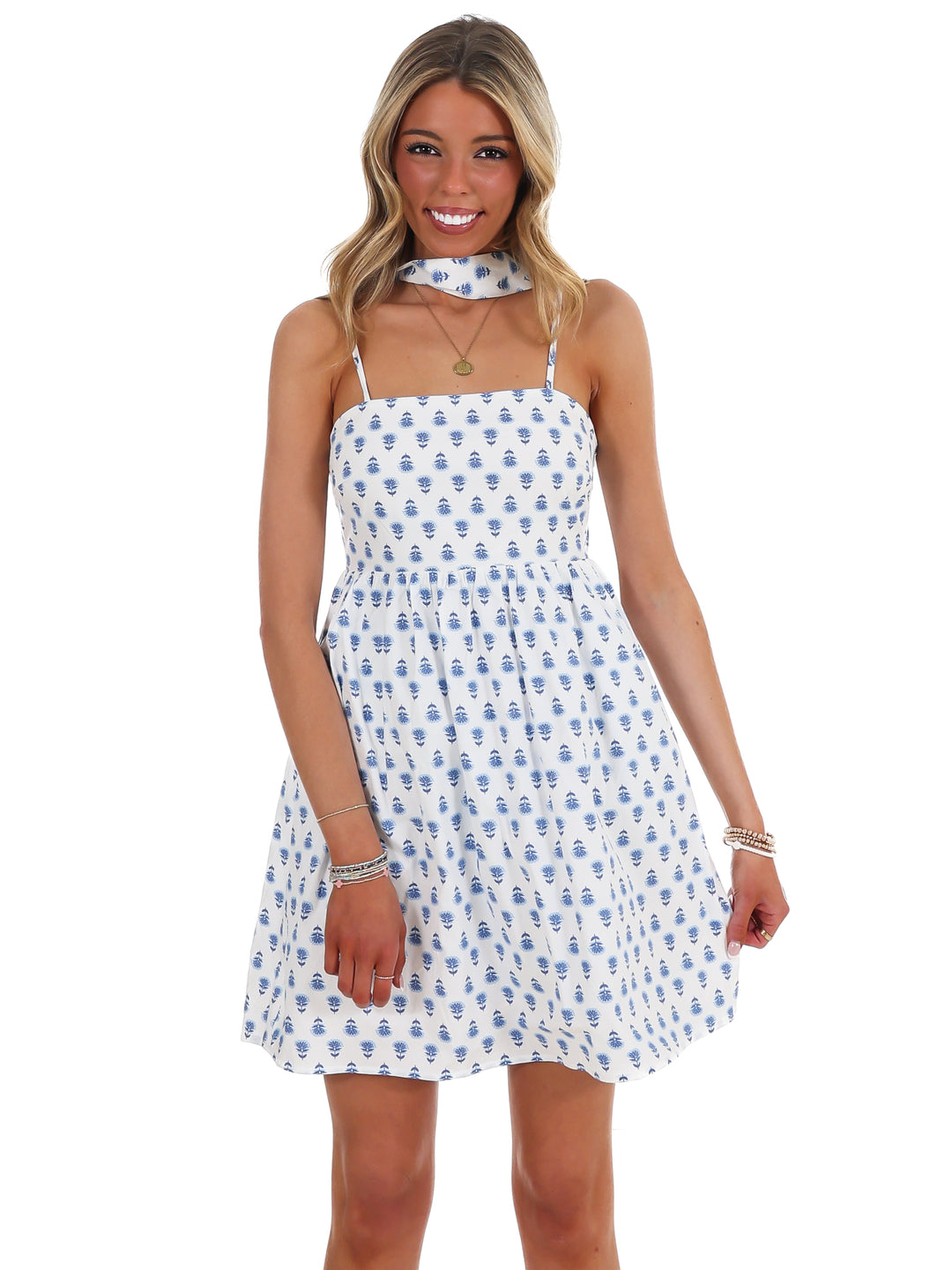 Everyday Romance Print Mini Dress