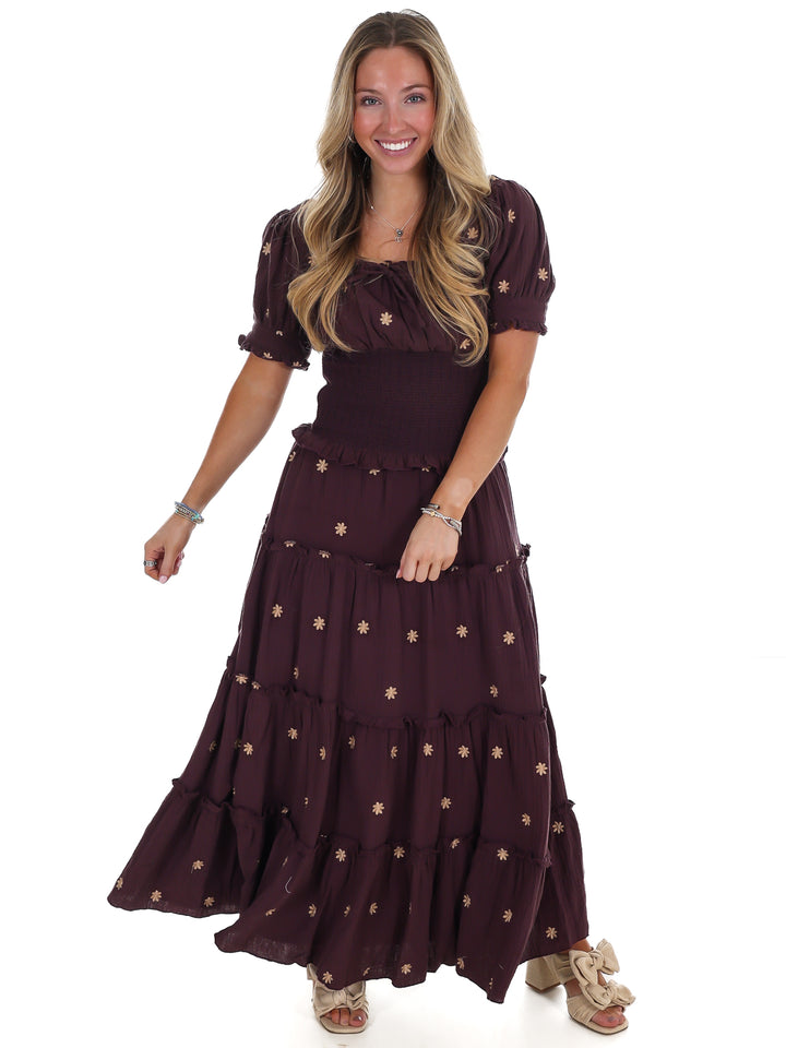 Ever So Sweet Embroidered Skirt Set