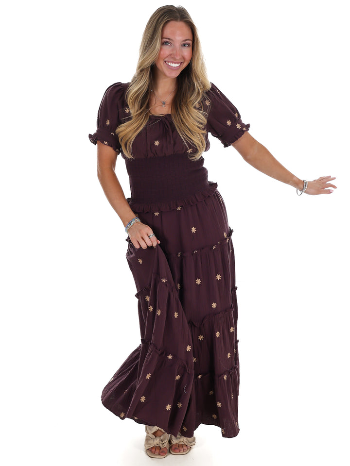 Ever So Sweet Embroidered Skirt Set