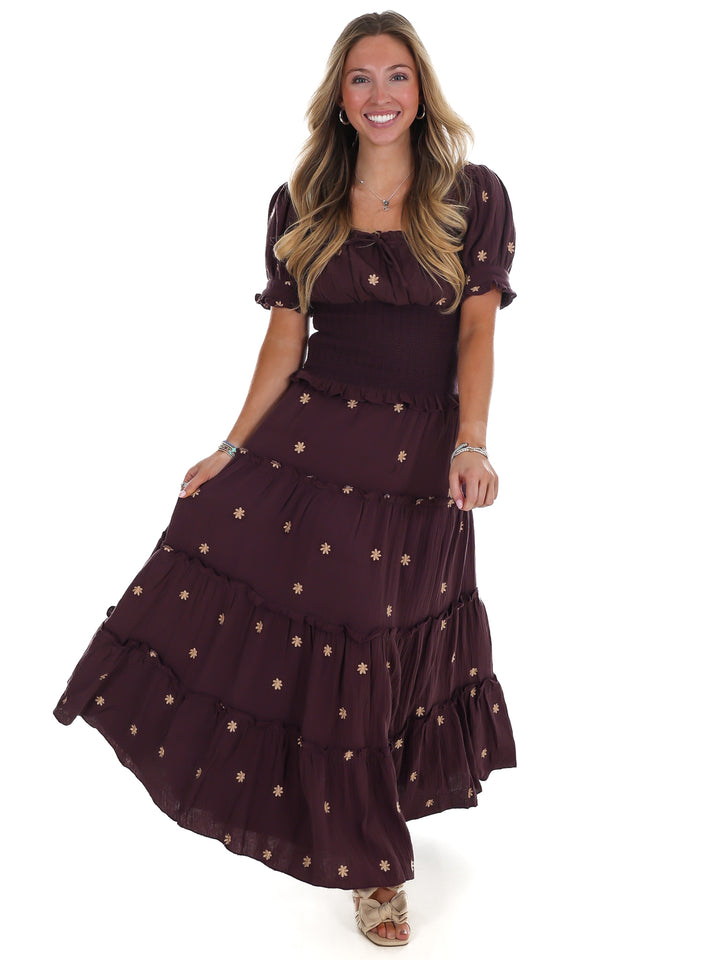 Ever So Sweet Embroidered Skirt Set