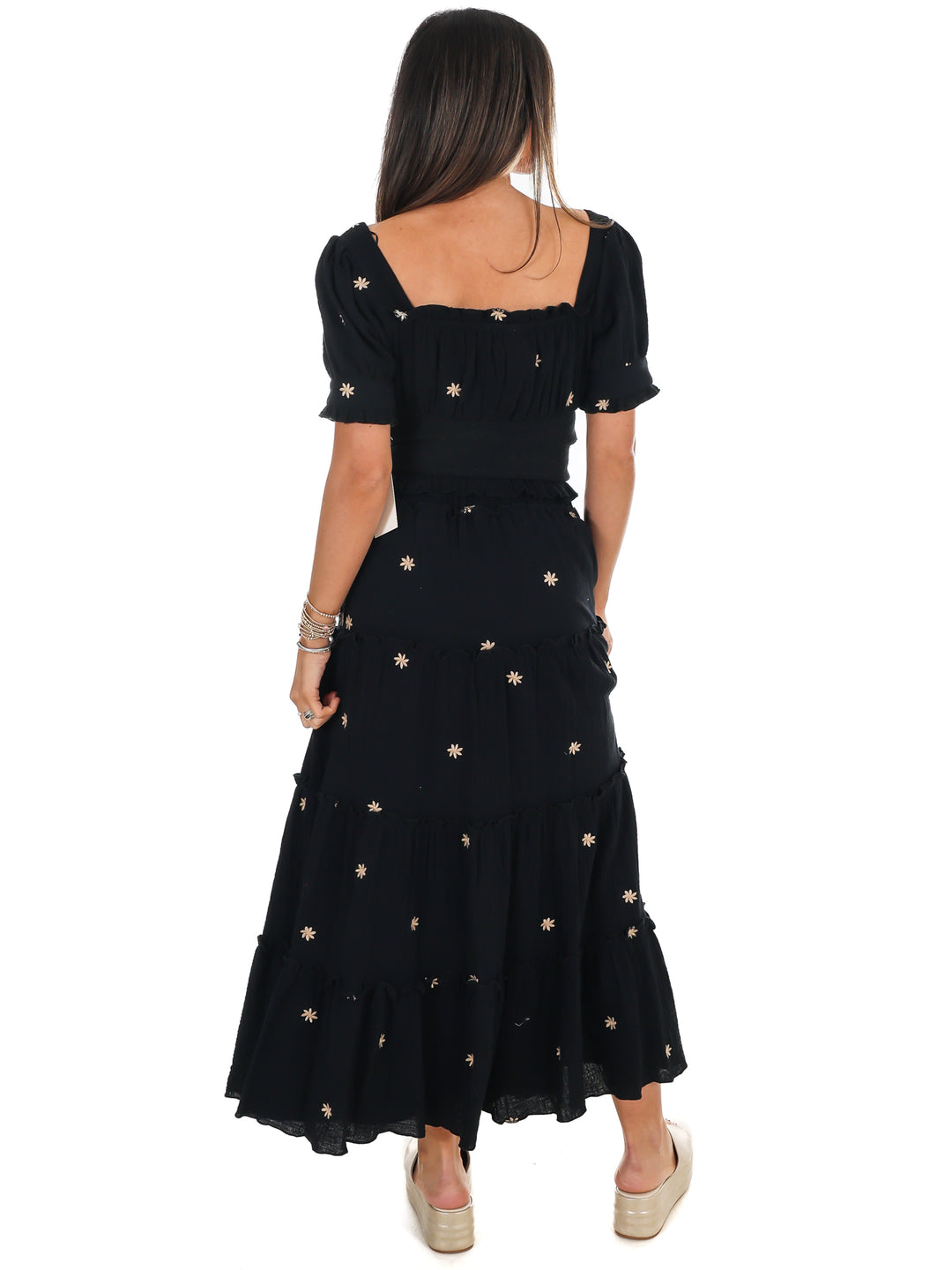 Ever So Sweet Embroidered Skirt Set