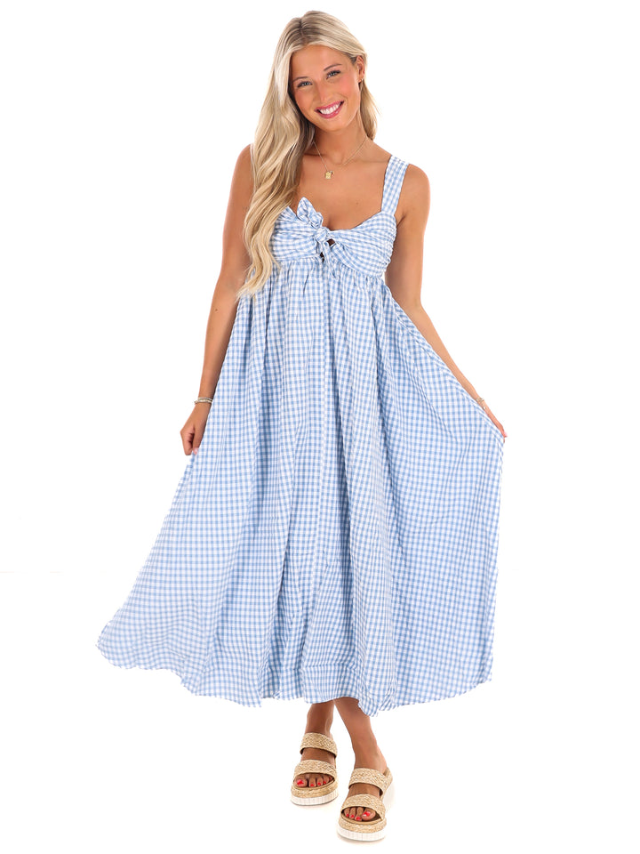 BuddyLove Kenny Blue Moon Maxi Dress