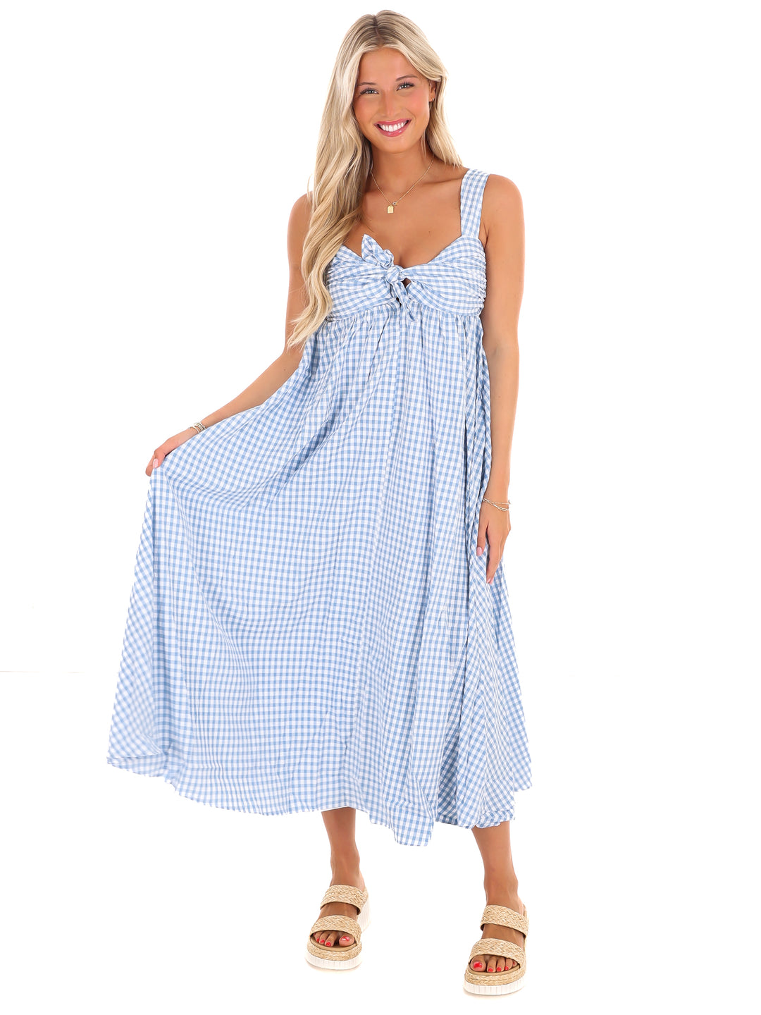 BuddyLove Kenny Blue Moon Maxi Dress