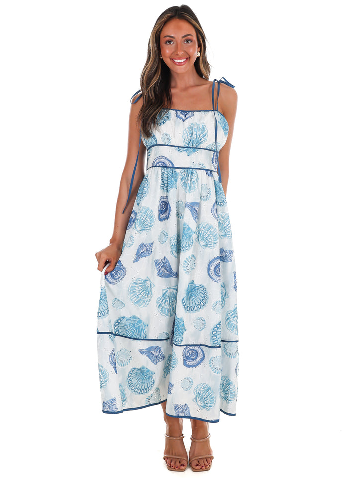 On the Seashore Midi Dress