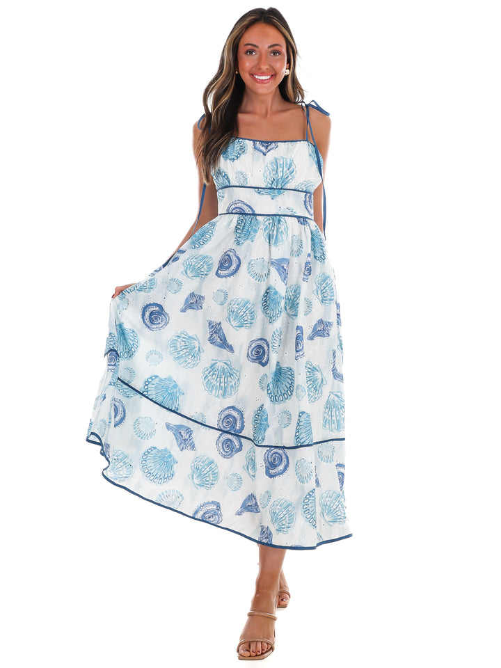 On the Seashore Midi Dress