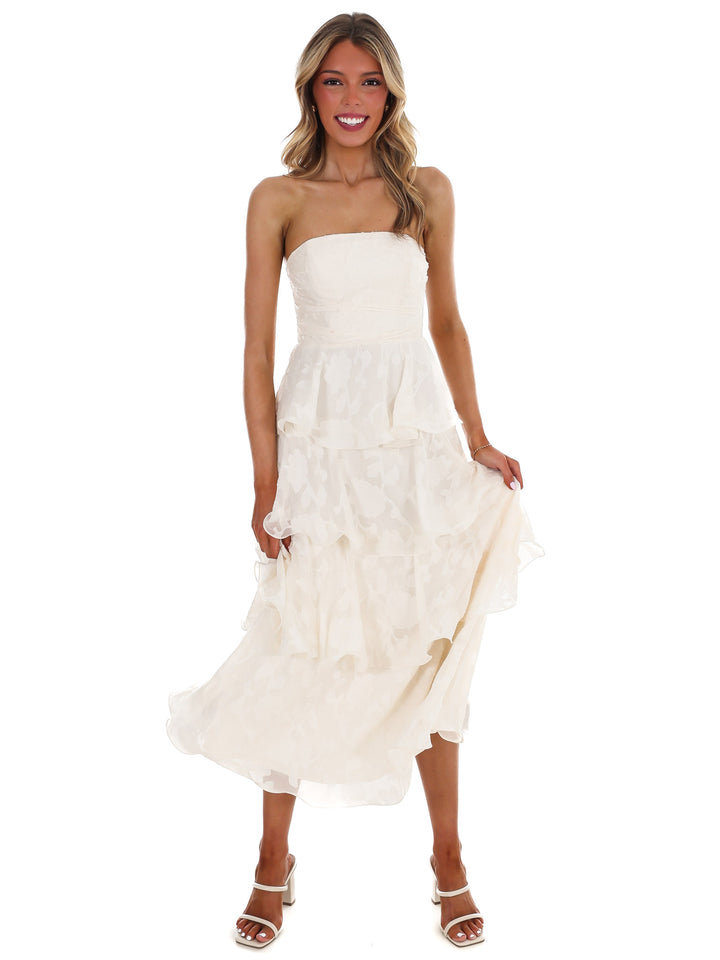 Scenic Style Tiered Maxi Dress