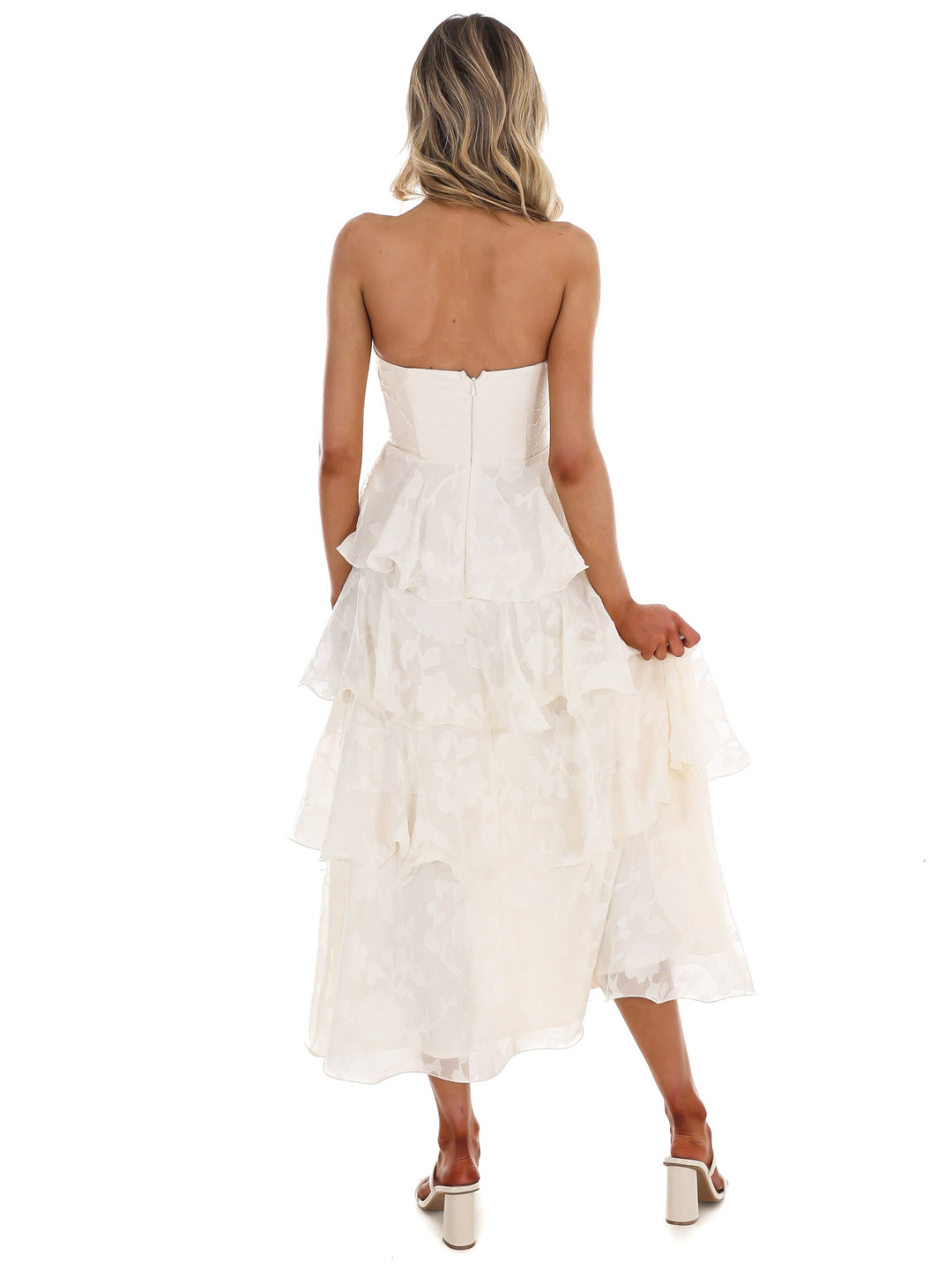 Scenic Style Tiered Maxi Dress