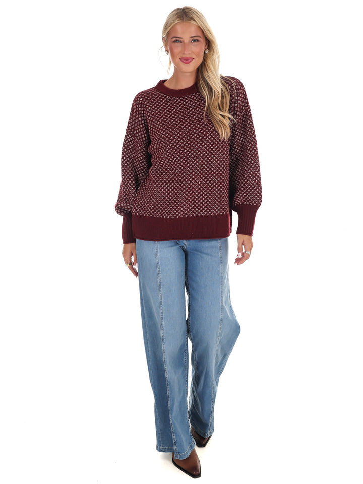 Fireside Chats Knit Sweater