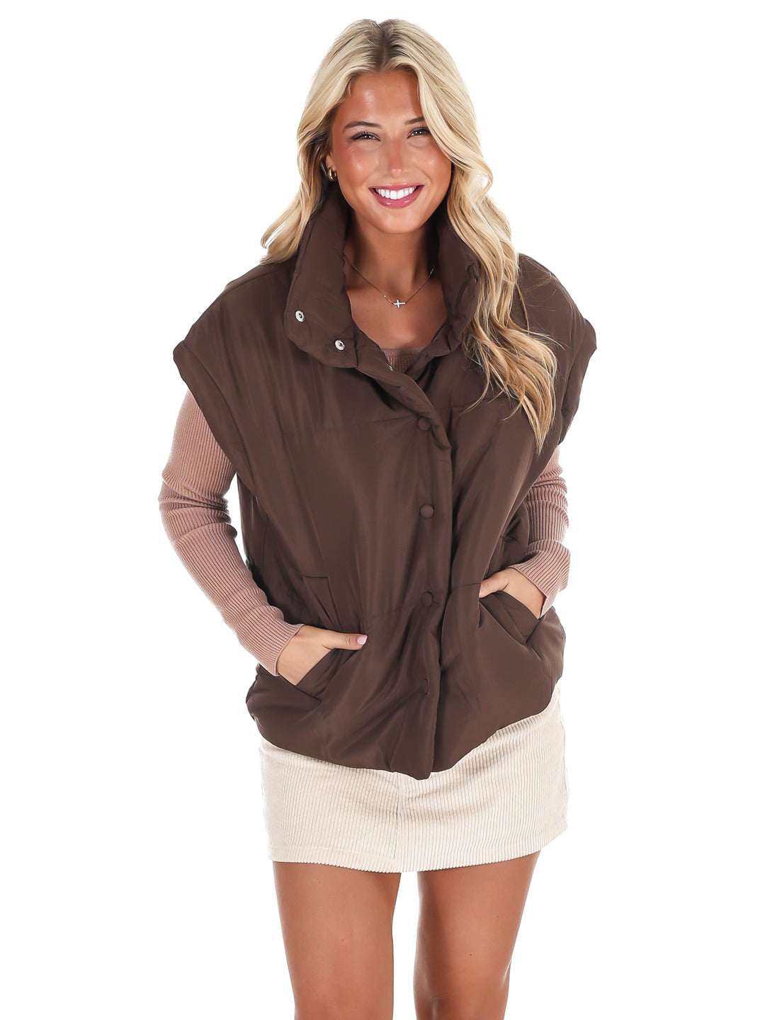 Oversized Puffer Vest Doorbuster