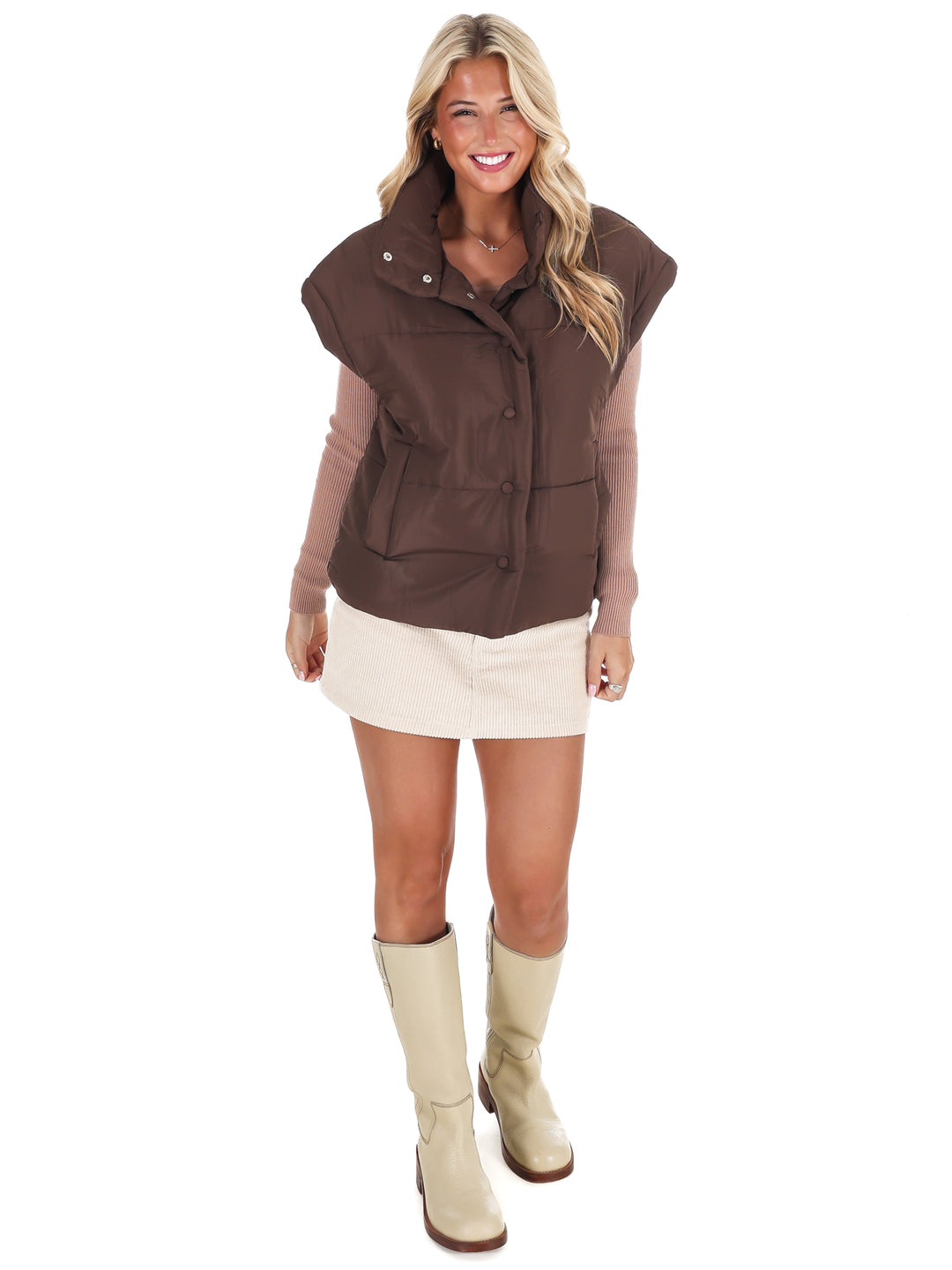 Oversized Puffer Vest Doorbuster